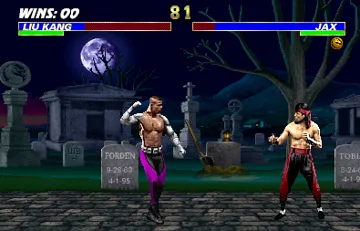 Mortal Kombat 3 (rev 2.1) screen shot game playing